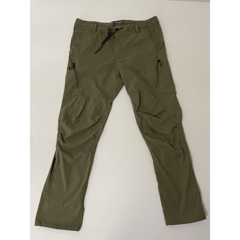 686 Anything Cargo Pants Mens 38X34 Green Relaxed Fit Stretch Outdoor Hiking